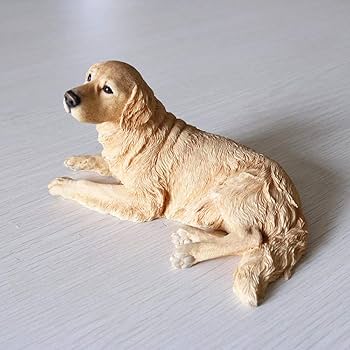 DIPINTO A MANO イタリア ゴールデンレトリバー 犬 大型 置物 DIPINTO A MANO イタリア ゴールデンレトリバー 犬 大型 置物